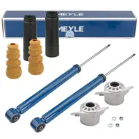 2x MEYLE Sto&szlig;d&auml;mpfer + Staubschutz + Domlager f&uuml;r VW Polo 4 5 Ibiza 3 4 Fabia 1 2 3 hinten