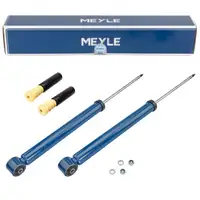 2x MEYLE Sto&szlig;d&auml;mpfer + Staubschutz f&uuml;r VW Polo 4 5 SEAT Ibiza 4 SKODA Fabia 3 hinten