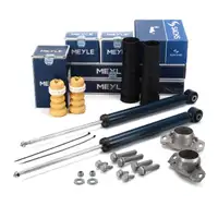 2x MEYLE Sto&szlig;d&auml;mpfer + Staubschutz + Domlager f&uuml;r VW Golf 7 SEAT Leon 5F hinten