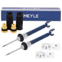 2 MEYLE shock absorbers + dust covers for the front of the Mercedes-Benz E-Class W211 S211