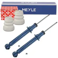 2x MEYLE Gasdruck Sto&szlig;d&auml;mpfer + febi Anschlagpuffer f&uuml;r BMW 5er F10 Limousine hinten