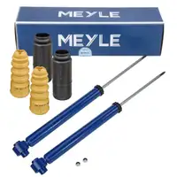 2x MEYLE Sto&szlig;d&auml;mpfer + Staubschutz f&uuml;r AUDI A4 8E B6 S4 B7 mit Standard Fahrwerk hinten