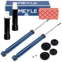 2x MEYLE Sto&szlig;d&auml;mpfer + Dreckschutz + Domlager f&uuml;r OPEL Mokka / X CHEVROLET Trax hinten