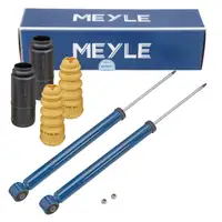 2x MEYLE Sto&szlig;d&auml;mpfer + Staubschutz f&uuml;r SEAT Toledo 4 SKODA Rapid ab 08.13 Roomster hinten