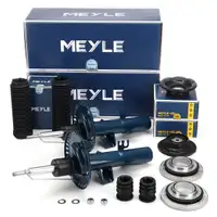 2x MEYLE Sto&szlig;d&auml;mpfer Staubschutz HD VERST&Auml;RKT Domlager f&uuml;r VW Multivan Transporter vorne