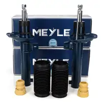 2x MEYLE Shock Absorbers + Dust Covers for VW Golf 7, Passat B8, Tiguan, Touran, A3 8B, Q2 (Front)