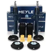 2x MEYLE Sto&szlig;d&auml;mpfer + Staubschutz + Domlager f&uuml;r VW Golf 7 Passat B8 Tiguan Touran vorne