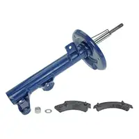 2 MEYLE shock absorbers + dust covers for Mercedes C-Class W203, S203, CL203, CLK, C/A209 (front)