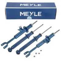 4x MEYLE Sto&szlig;d&auml;mpfer Federbein f&uuml;r BMW 5er Limousine F10 6er Gran Coupe F06 vorne + hinten