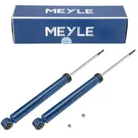 2x MEYLE 6267250026 Gas-filled shock absorbers for OPEL Mokka / X (J13) and CHEVROLET Trax (rear)