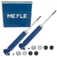 2x MEYLE 0267250001 Sto&szlig;d&auml;mpfer f&uuml;r MERCEDES S-Klasse W166 W126 C126 SL R107 Hinterachse