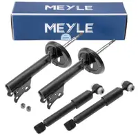 4 MEYLE shock absorbers for Mercedes-Benz A-Class W168 A140-210 A160/170CDI (front + rear)