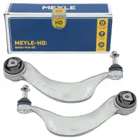 2x MEYLE HD Reinforced Lower Front Control Arms for BMW F10, F11, F12, F13 xDrive Front Axle (Front Lower)