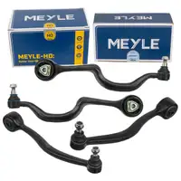 4x MEYLE HD VERST&Auml;RKT Querlenker Radaufh&auml;ngung f&uuml;r BMW 5er E34 Vorderachse vorne + hinten