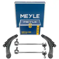 2x MEYLE Querlenker + Traggelenk + HD Koppelstange f&uuml;r RENAULT Clio 4 Zoe bis 04.19 vorne