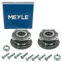 2x MEYLE 3003122104 Radnabe + Radlager f&uuml;r BMW X5 E70 F15 X6 E71 E72 vorne links + rechts