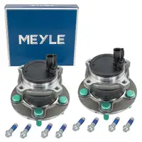2x MEYLE 7147520001 Radnabe + Radlager f&uuml;r FORD 2 MK2 C-Max DM2 mit ABS hinten 1766628