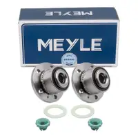 2x MEYLE 1006520004 Radnabe f&uuml;r VW Polo 6 A1 Arona Ibiza 5 Fabia 4 Kamiq vorne 2Q0407621A