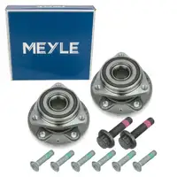 2x MEYLE 1006501005 Radnabe f&uuml;r VW Golf 7 8 Passat B8 Tiguan Touran A3 8V 8Y Q2 Q3 vorne