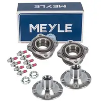2x MEYLE Radnabe + Radlager Satz f&uuml;r BMW 5er F10 F11 F07 6er F12 F13 F06 7er F01-04 hinten