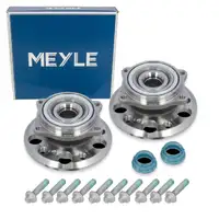 2x MEYLE 0147530004 Radnabe + Radlager Satz f&uuml;r MERCEDES W204 S204 C/A207 R230 R172 hinten
