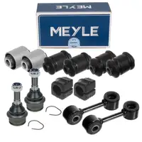 2x MEYLE Koppelstange + 2x Traggelenk + 10x Lager f&uuml;r VW TRANSPORTER T4 vorne