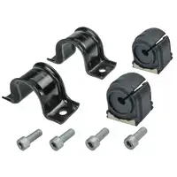 2x MEYLE stabilizer bar bushings 17 mm + brackets for Mercedes Sprinter 906 3.5 t (front)