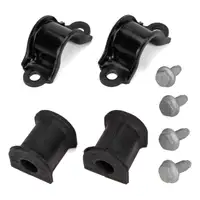 2x SPIDAN Koppelstange + MEYLE Stabilager + Halter f&uuml;r VW Caddy 3 4 kurzer Radstand hinten