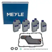 MEYLE 18141350100 Getriebefilter Satz 5R55N + 7L Getriebe&ouml;l f&uuml;r JAGUAR S-Type 2 X200 V6 V8