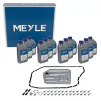MEYLE 1001350002/XK Getriebefilter Satz 5HP24 + 12L Getriebe&ouml;l f&uuml;r AUDI A6 S6 RS6 C5 A8 4D