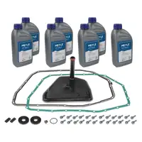 MEYLE 1001350003 Getriebefilter Satz 6HP19 + 7L Getriebe&ouml;l f&uuml;r AUDI A4 S4 B6 B7 A6 C6 4E