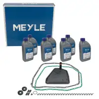 MEYLE 1001350004 Getriebefilter Satz 6HP26 + 7L Getriebe&ouml;l f&uuml;r AUDI S6 4E 3.7 4.2 4.0TDI