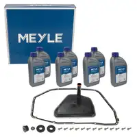 MEYLE 1001350005 Getriebefilter Satz 6HP28 + 7L Getriebe&ouml;l f&uuml;r AUDI A4 8K B8 A5 8T 8F 8RB