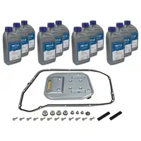 MEYLE 1001350013/XK Getriebefilter Satz 8HP55 + 12L Getriebe&ouml;l f&uuml;r AUDI A4 A5 A6 A7 A8 8RB