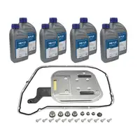 MEYLE 1001350018 Getriebefilter Satz 8HP55 + 8L Getriebe&ouml;l f&uuml;r AUDI A6 C7 2.0 TFSI Hybrid