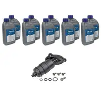 MEYLE 1001350109/XK Getriebefilter Satz 0AW CVT + 10L Getriebe&ouml;l f&uuml;r AUDI A4 B8 A5 8T 8F