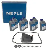 MEYLE 1001350110 Getriebefilter Satz 6HP19 + 7L Getriebe&ouml;l f&uuml;r AUDI Q7 4LB 3.6 FSI quattro