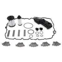 MEYLE Getriebefilter Satz + 5L WOLF Getriebe&ouml;l f&uuml;r AUDI A4 B9 A5 A6 C7 C8 A7 Q5 DL382