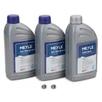 2L MEYLE Getriebe&ouml;l 75W-80 GL-5 + 1L Hydraulik&ouml;l ZH-M Synt + 2x Schraube f&uuml;r VAG DQ200