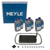 MEYLE 3001350401 Getriebefilter Satz 5L40E 5-Gang + 6L Getriebe&ouml;l f&uuml;r BMW X5 E53 3.0i 3.0d