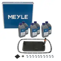 MEYLE 3001350402 Transmission Filter Kit 5L40E 5-Speed + 6L Transmission Fluid for BMW E46 316-330i E39