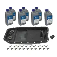 MEYLE Getriebe&ouml;lwanne 6HP26 6HP28 6HP32 Automatikgetriebe + 7L Getriebe&ouml;l f&uuml;r BMW