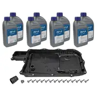 MEYLE 3001351009 Getriebe&ouml;lwanne + 8L Getriebe&ouml;l f&uuml;r BMW 3er 5er 7er X3 X5 hybrid 8HP75