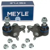 2x MEYLE Traggelenk f&uuml;r VW Polo 4 5 Up A1 8X Ibiza 3 4 Mii Fabia 2 3 Rapid Roomster vorne