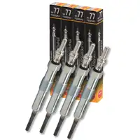 4x NGK 94103 Y1035AS D-POWER 77 Gl&uuml;hkerze f&uuml;r DACIA INFINITI MERCEDES NISSAN RENAULT 1.5D