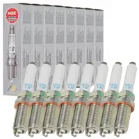 8x NGK 94712 SILFER8C7ES Z&uuml;ndkerze f&uuml;r AUDI S6 RS6 C7 S7 RS7 4G A8 S8 4H 06K905601M