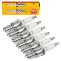 6x NGK 2411 B8ES Z&uuml;ndkerze f&uuml;r PORSCHE 911 3.2 / SC Carrera ohne KAT 99917015790