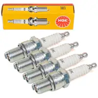 4x NGK 7310 B6ES Z&uuml;ndkerze f&uuml;r PORSCHE 914 1.7 1.8 2.0 /6 VW Transporter T3 N01781216