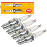 4x NGK 2411 B8ES Z&uuml;ndkerze f&uuml;r ALFA ROMEO Alfasud 901_ 1.2 Alfetta GT/GTV 116_ 2.0