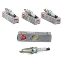 4x NGK 5118 PLZKAR6A-11 spark plugs for Renault Clio 3, Laguna 3, and Megane 3 2.0 16V